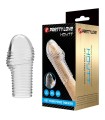PRETTY LOVE - HOTTT PENIS SLEEVE GET YOUR PENIS THICKER TRANSPARENT