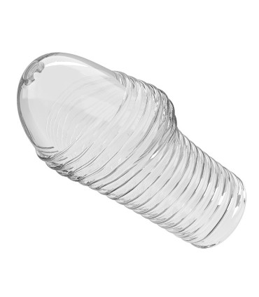 PRETTY LOVE HOTTT PENIS SLEEVE GET YOUR PENIS THICKER TRANSPARENT