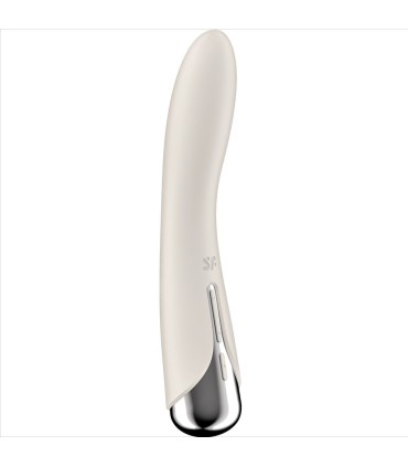 SATISFYER SPINNING VIBE 1 VIBRADOR ROTADOR G SPOT BEIGE