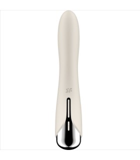 SATISFYER SPINNING VIBE 1 VIBRADOR ROTADOR G SPOT BEIGE