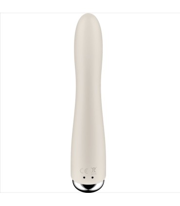 SATISFYER SPINNING VIBE 1 VIBRADOR ROTADOR G SPOT BEIGE