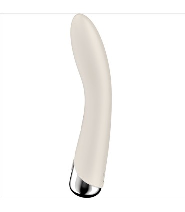 SATISFYER SPINNING VIBE 1 VIBRADOR ROTADOR G SPOT BEIGE