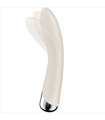 SATISFYER SPINNING VIBE 1 VIBRADOR ROTADOR G SPOT BEIGE