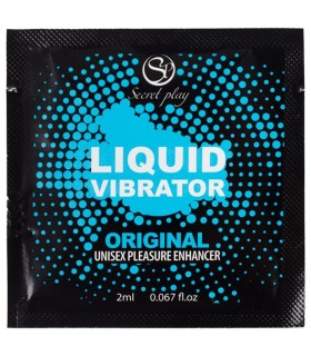 SECRETPLAY LIQUID VIBRATOR UNISEX STIMULATOR 2 ML