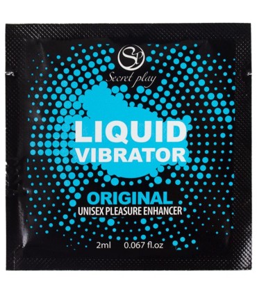 SECRETPLAY LIQUID VIBRATOR UNISEX STIMULATOR 2 ML