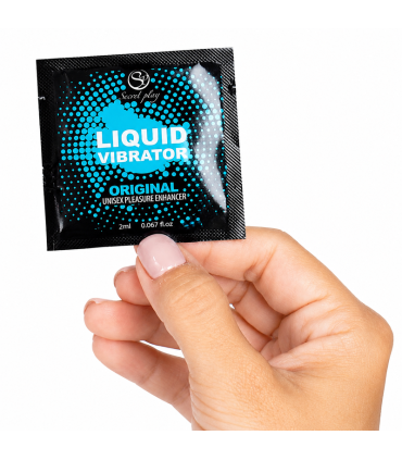 SECRETPLAY LIQUID VIBRATOR UNISEX STIMULATOR 2 ML