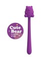 PRETTY LOVE - CUTE BEAR FLIRTING STICK RECHARGEABLE VIBRATOR
