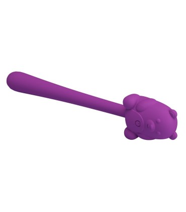PRETTY LOVE CUTE BEAR FLIRTING STICK RECHARGEABLE VIBRATOR