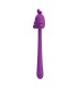 PRETTY LOVE CUTE BUNNY FLIRTING STICK FLEXIBLE VIBRATOR USB RECHARGEABLE PURPLE