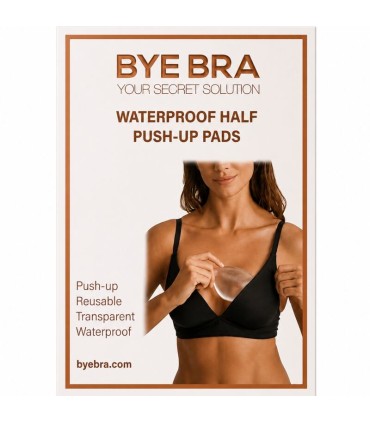 BYE BRA SEMI PADS PUSH UP TRASPARENT