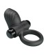 PRETTY LOVE ADRIEN VIBRATING PENIS RING 10 FUNCTIONS BLACK