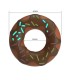 PRETTY LOVE SUPER DONUT PENIS RING BROWN