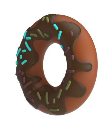 PRETTY LOVE SUPER DONUT PENIS RING BROWN