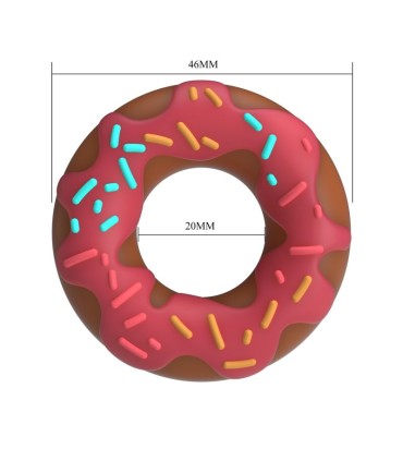 PRETTY LOVE SUPER DONUT PENIS RING PINK