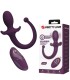 PRETTY LOVE LIOEA VIBRATING ANAL PLUG WITH TAIL 12 FUNCTIONS PURPLE REMOTE CONTROL