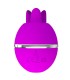 PRETTY LOVE VIBRADOR DE SILICONA REDONDO GEMINI BALL MORADO