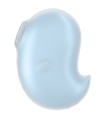 SATISFYER - CUTIE GHOST VIBRADOR LAY-ON AZUL CLARO