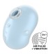 SATISFYER CUTIE GHOST VIBRADOR LAY ON AZUL CLARO