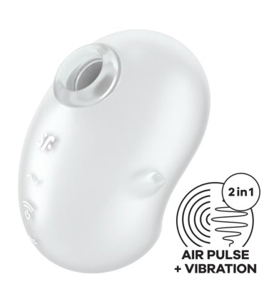 SATISFYER CUTIE GHOST VIBRADOR LAY ON BLANCO