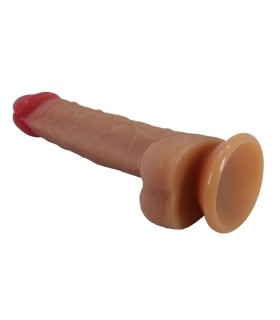 PRETTY LOVE JOVITA REALISTIC SILICONE DILDO WITH SUCTION CUP 19 CM O 45 CM