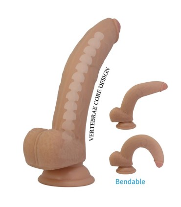 PRETTY LOVE ELLCUMENT REALISTIC FLEXIBLE DILDO 18 CM O 45 CM TPE NATURAL