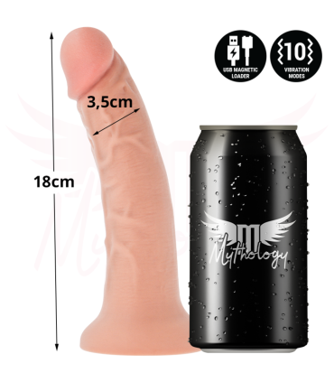 MYTHOLOGY ASHER ORIGINAL DILDO S VIBRATOR COMPATIBLE WITH WATCHME WIRELESS TECHNOLOGY