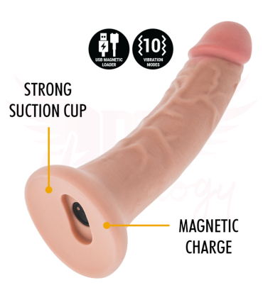 MYTHOLOGY ASHER ORIGINAL DILDO S VIBRATOR COMPATIBLE WITH WATCHME WIRELESS TECHNOLOGY
