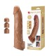 PRETTY LOVE ADJUSTABLE PENIS EXTENSION SLEEVE 26 CM O 4 CM NATURAL