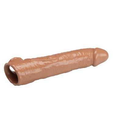 PRETTY LOVE ADJUSTABLE PENIS EXTENSION SLEEVE 26 CM O 4 CM BROWN