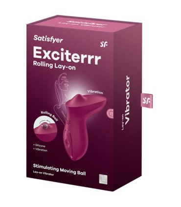 SATISFYER EXCITERRR VIBRADOR LAY ON CLITORIS FUCSIA