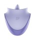 SATISFYER TONGUE DANCER CLITORAL STIMULATOR WITH VIBRATION AND PULSATIONS LILAC