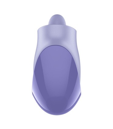SATISFYER TONGUE DANCER CLITORAL STIMULATOR WITH VIBRATION AND PULSATIONS LILAC