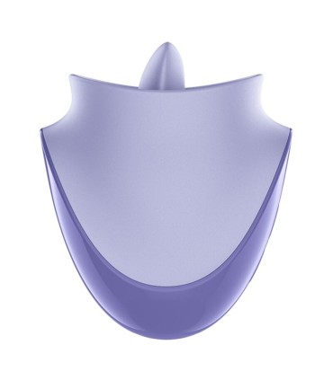 SATISFYER TONGUE DANCER CLITORAL STIMULATOR WITH VIBRATION AND PULSATIONS LILAC