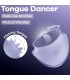 SATISFYER TONGUE DANCER CLITORAL STIMULATOR WITH VIBRATION AND PULSATIONS LILAC