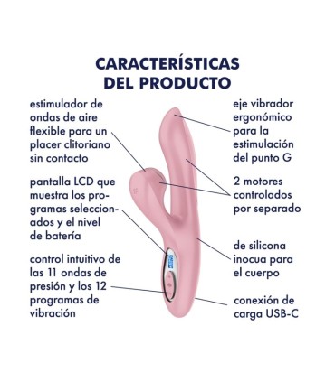 SATISFYER PRO G SPOT GENERATION 2 PINK