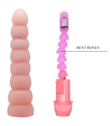 BAILE FLEXI VIBE SENSUAL SPINE VIBRADOR FLEXIBLE 19 CM
