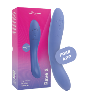 WE VIBE RAVE 2 VIBRADOR PUNTO G AZUL