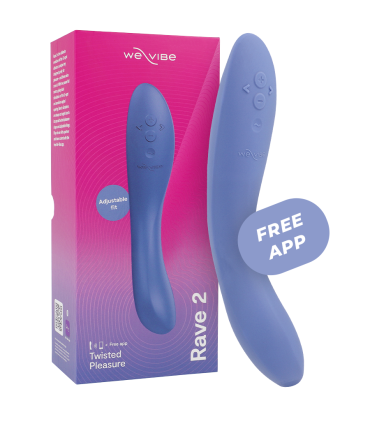 WE VIBE RAVE 2 VIBRADOR PUNTO G AZUL