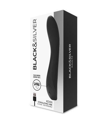 BLACKSILVER KEAN VIBRADOR TOUCH CONTROL