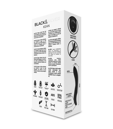 BLACKSILVER KEAN VIBRADOR TOUCH CONTROL