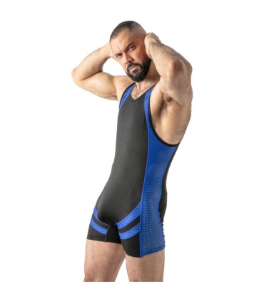 LOCKER GEAR OPEN ACCESS SINGLET BLUE S