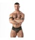 LOCKER GEAR SPORT MESH JOCK BRIEF KHAKI XL