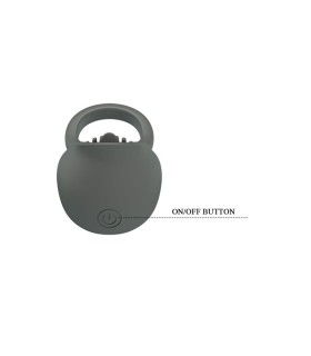 PRETTY LOVE RECHARGEABLE VIBRATING RING WITH ORAL STIMULATION