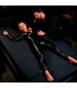 FETISH SUBMISSIVE SET OF HANDCUFFS AND TIES WITH NOPRENE LINING