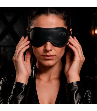 FETISH SUBMISSIVE VEGAN LEATHER MASK II WITH NOPRENE LINING