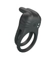 PRETTY LOVE - SINI RECHARGEABLE VIBRATING COCK RING 10 FUNCTIONS BLACK