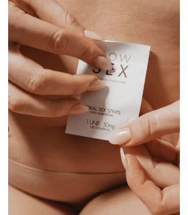 BIJOUX INDISCRETS SLOW SEX ORAL SEX STRIPS