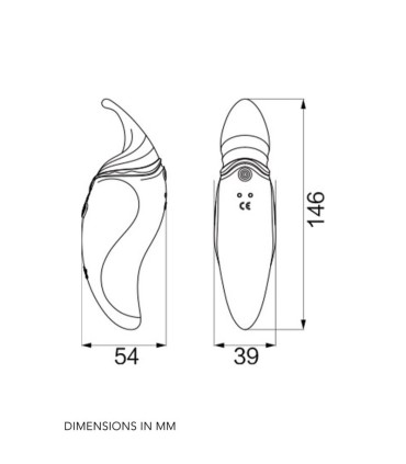 ZALO HERO MASAJEADOR PERSONAL PULSE WAVE ROJO