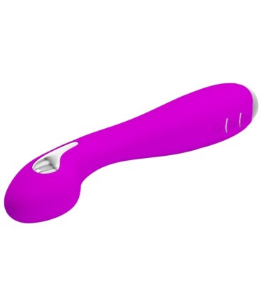 PRETTY LOVE HECTOR VIBRADOR ELECTROSHOCK RECARGABLE IMPERMEABLE MORADO