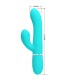 PRETTY LOVE VIBRADOR PUNTO G MULTIFUNCION VERDE AGUA